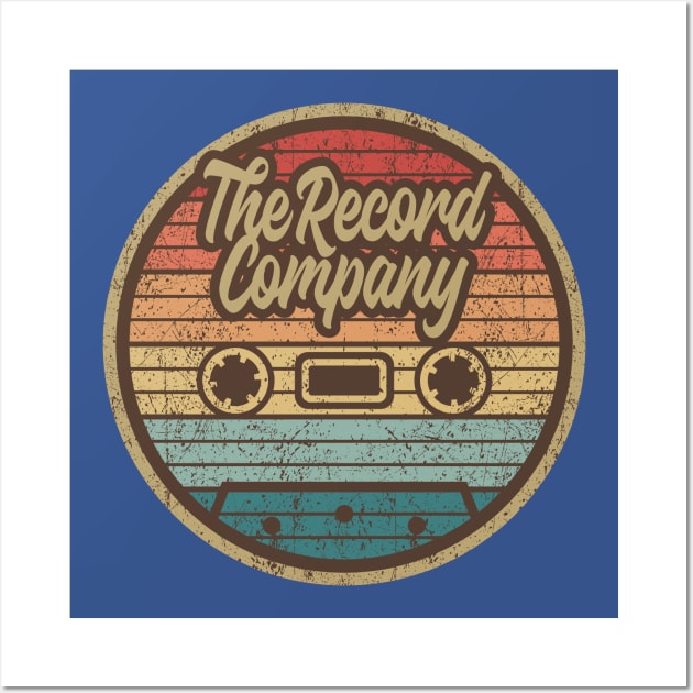 The Record Company Retro Cassette Wall Art by penciltimes